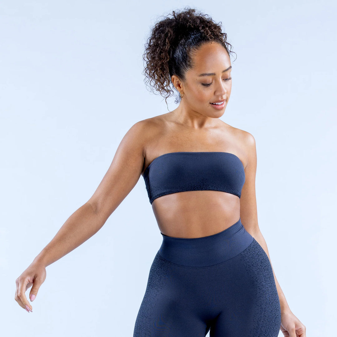 Fearless Bandeau Sports Bra Black