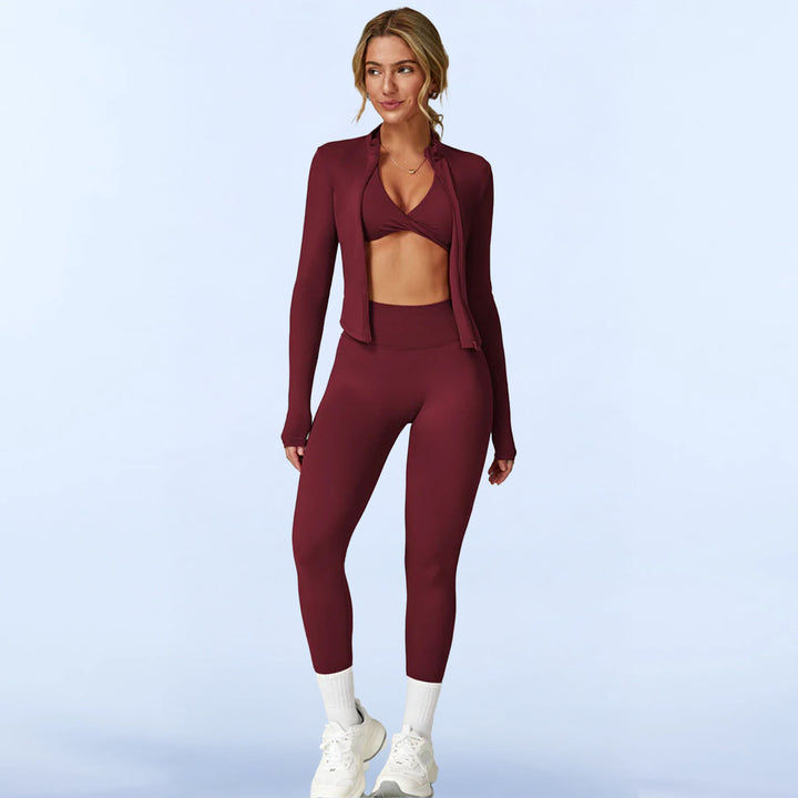Unbreakable Seamless Leggings | Burgundy