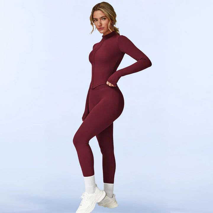 Unbreakable Seamless Leggings | Burgundy